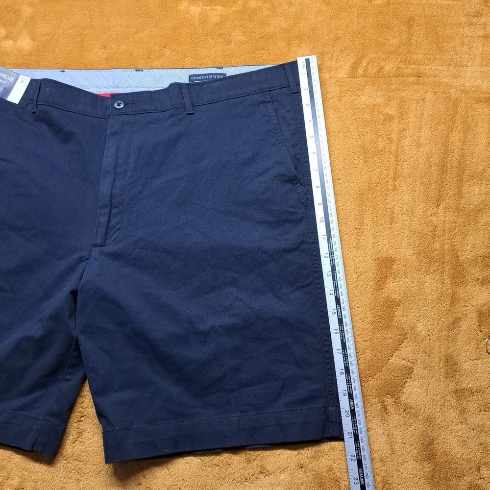 Cremieux Madison Shorts Mens‎ 42 Navy Blue New Comfort Stretch Chino 9
